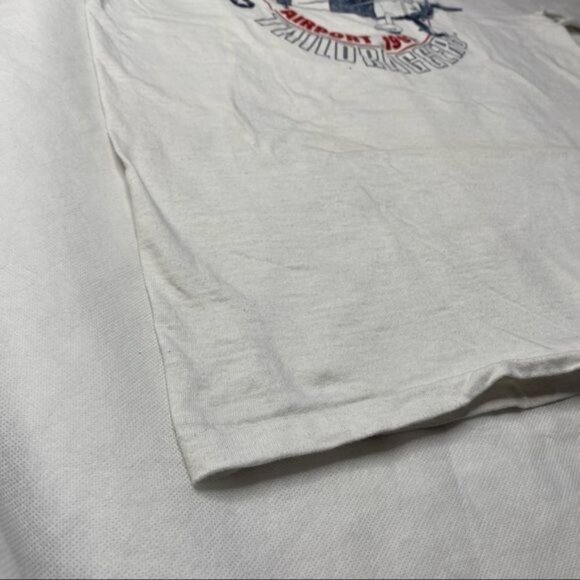 Hanes Beefy T Vintage 1992 Gathering of Tail Draggers Georgetown Airport Shirt S - Picture 5 of 16